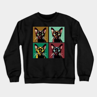 Havana Pop Art - Cat Lovers Crewneck Sweatshirt